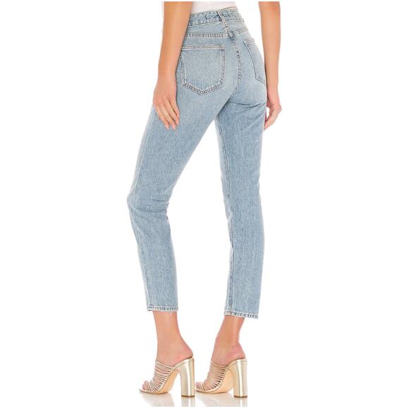 Lovers + Friends Diego High Rise Jeans Size 31 Light Wash Denim Skinny Cropped - Picture 12 of 12